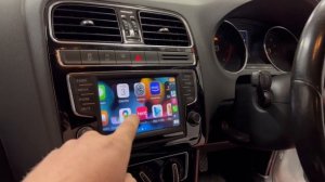 2015 VW POLO 6R Wireless apple car play retrofit with MIB1 system