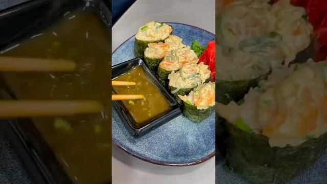 А ты закидываешь васаби в соус ? ? #sushi #суши