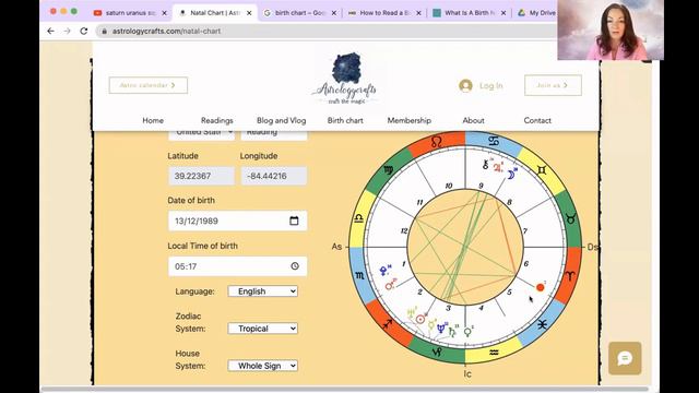 How To Read Natal Chart - Astrology for Beginners смотреть онлайн