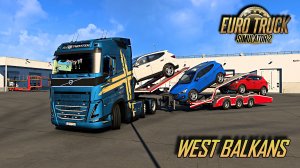 ETS 2, West Balkans, Ново-Место - Копер, VOLVO FH 2022 by SANAX.