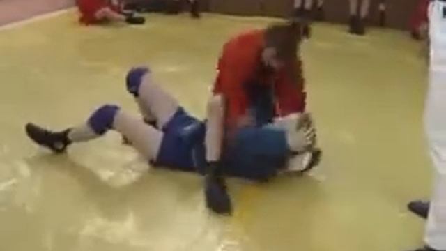 Первенство СЦ Молодёжный по борьбе самбо.flv смотреть онлайн