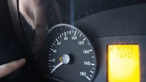 Сброс сервиса/Service Reset - Mercedes Sprinter W906 (обычный руль)