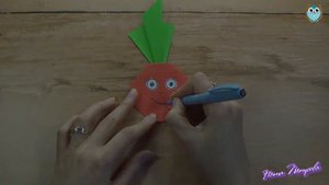 Овочі - орігамі. Збираємо врожай || Развивающая игра. Овощи - оригами || Origami vegetables