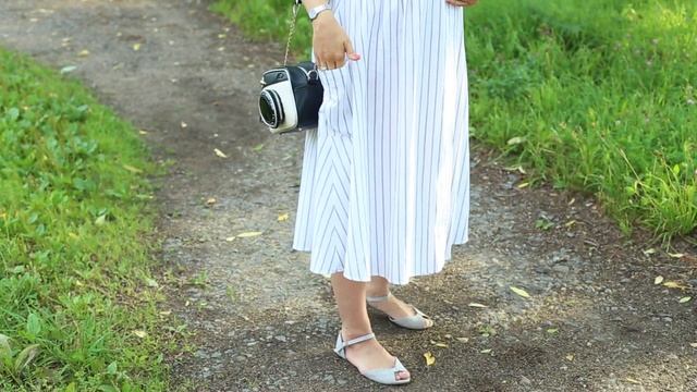 Сарафан в полоску смотреть онлайн