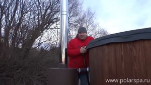 Тест драйв уличной композитной купели серии  'Классик'.mp4
