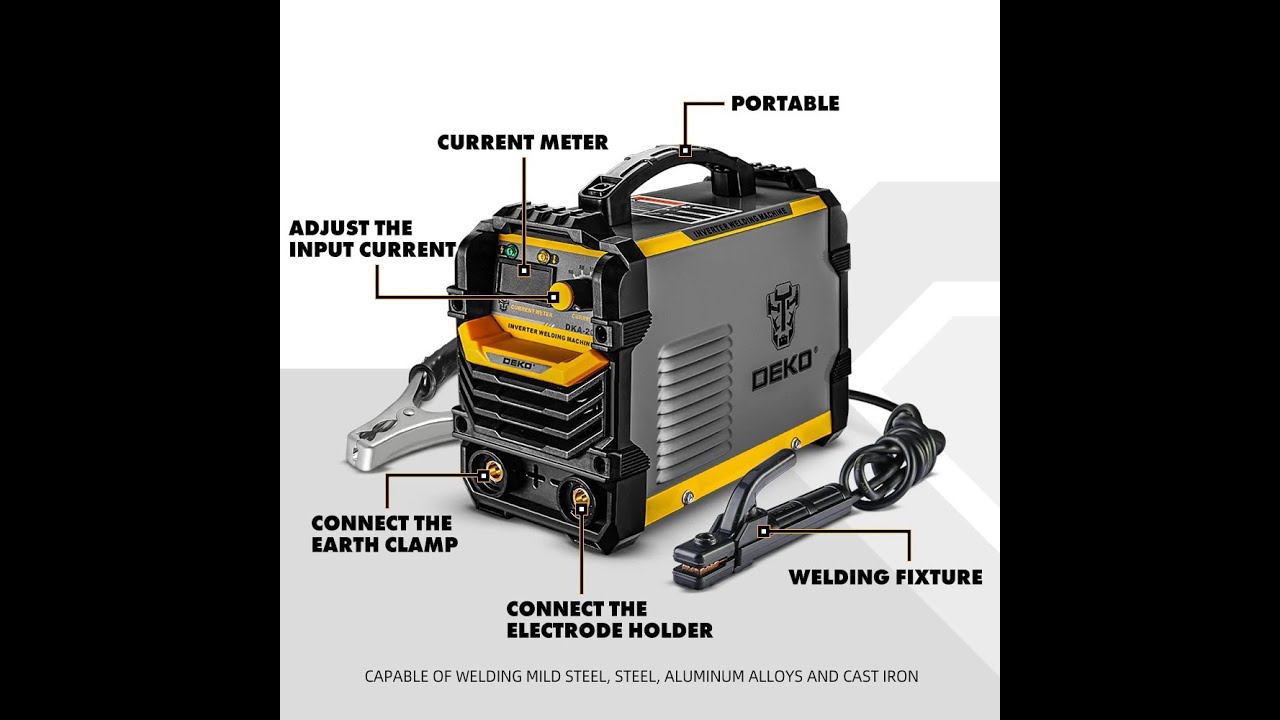 Сварочный инвертор Deko #shorts смотреть онлайн
