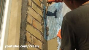 Утепление фасада пенопластом. Своими руками.