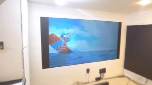 NEW SUPREME 8 TRUE ALR  indoor or out wallpaper projection screen available now!