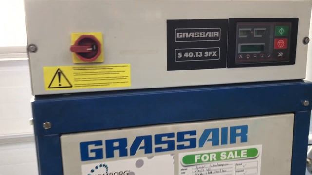 Grassair S40 13SFX schroefcompressor 15 KW 13 Bar 0003248 смотреть онлайн