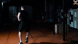 Латеральный прыжок в сторону с резиной