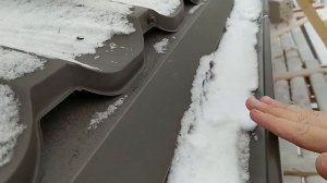 Узел карнизного свеса на Крыше