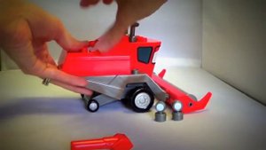 Cars Tractor ❤ Tipping Mega Bloks Lego Toy Set Frank, Tractor, Lightning McQueen Disney Pixar