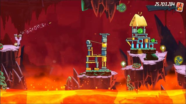 Angry Birds 2 AB2 Gameplay Golden Pig Challenge! BIRDIE! смотреть онлайн