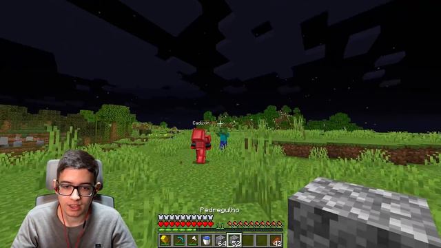 DESCOBRI UM MUNDO SECRETO DE VOID NO MINECRAFT