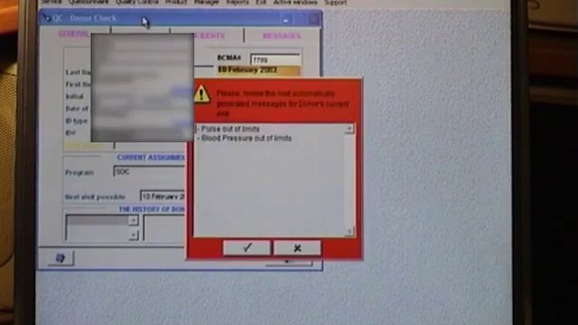 Blood Center software complete explanation - Part 2
