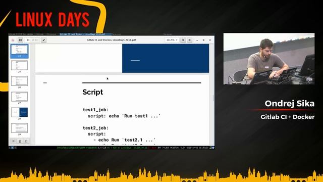LinuxDays 2018 - Gitlab CI + Docker - Ondrej Sika смотреть онлайн