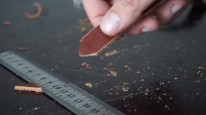 РЕМЕШОК для часов ИЗ ЦЕЛЬНОГО КУСКА КОЖИ