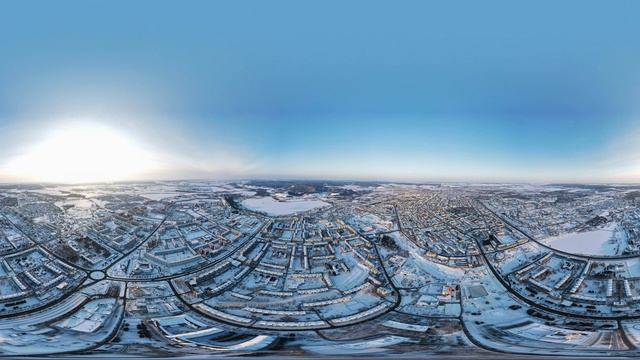 Интерактивная панорама на 360 градусов города Альметьевск смотреть онлайн