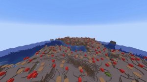 Minecraft 1.18 enormous mushroom island with lush caves at spawn seed