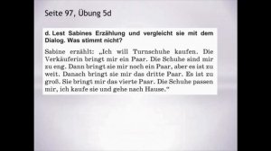 Тема 93. Покупка обуви определённого цвета и размера