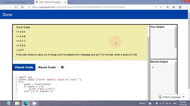 Coursera: Python For Everybody Complete Course Assignments Solution |Python For Everybody Assignmen