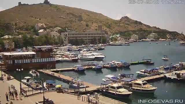 Балаклава набережная Назукина.26 июля 2018 года