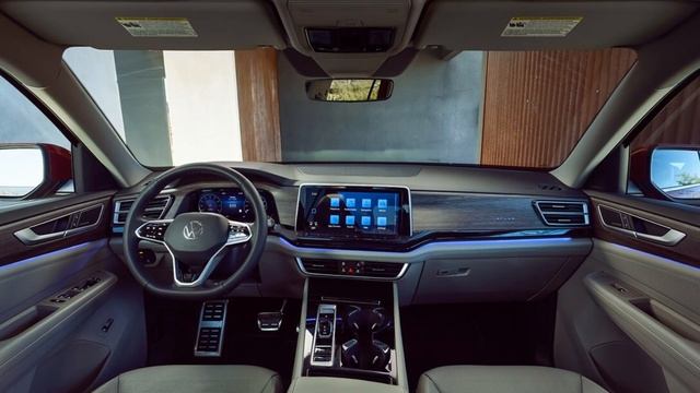 new 2024 Volkswagen Atlas review performance engine fuel consumption смотреть онлайн