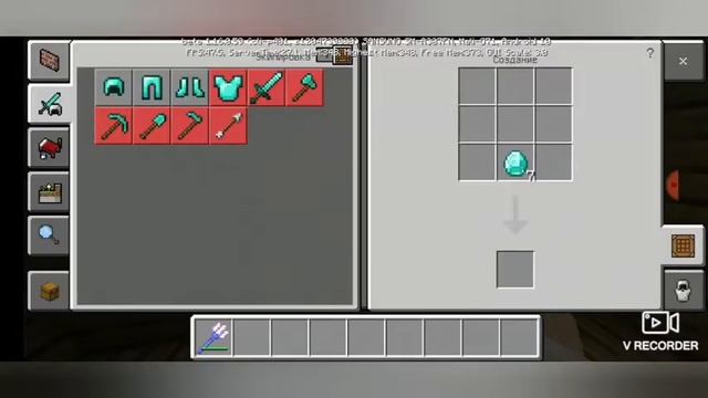 Прокачиваю своё оружие и броню выживания в Майнкрафте . смотреть онлайн