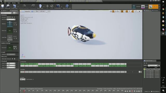 Animations - Low Poly Ocean Fishes (ue4 marketplace) смотреть онлайн