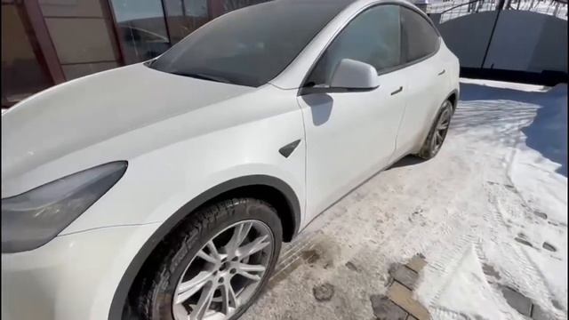 Долгожданная Tesla Model Y доставлна в Учалы ! Работает Флорида 56