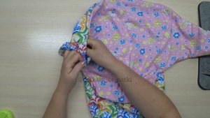 Как сшить пелёнку-кокон на липучке