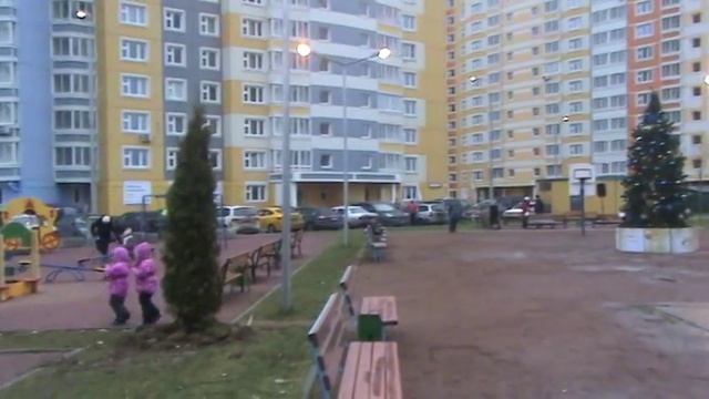 Часть 2. ЖК Бунинский, детский праздник Новый год 2015-2016 (черновик) смотреть онлайн