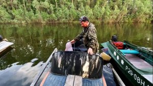 Сборка лодки, спуск на воду. Ура-а я на воде !!!