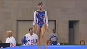 Henrietta Onodi - 1992 Barcelona Olympic - VT (1)