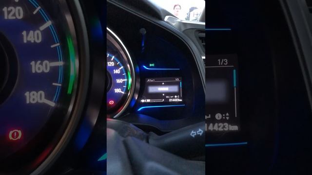 Как настроить часы на Honda Fit, Honda Vezell, Honda Shuttle и т.д.