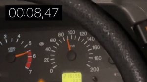 Разгон ваз 2112,16 клапанов, 20-100