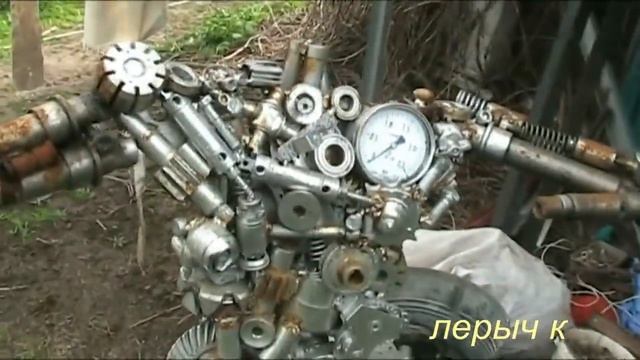 Скульптуры из металла. смотреть онлайн