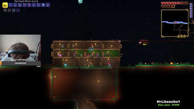 Яркий момент: террария Бешенная пчела смотреть онлайн