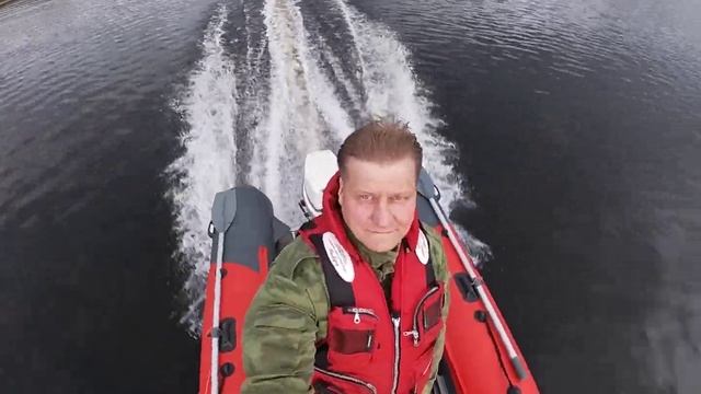 Тест риба rib мнев Танго 360 с мотором Johnson J20 #нарибелодкепобалтике #рыбалканабалтике
