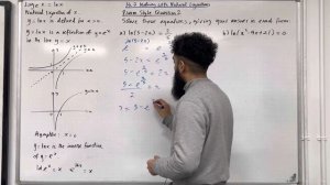 Edexcel AS Level Maths: 14.7 Working With Natural Logarithms