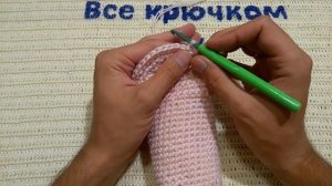 Носки крючком knitting socks Вязание для начинающих Все крючком TV