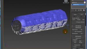 как развернуть цилиндр в плоский объект - 3ds max - bone - IK