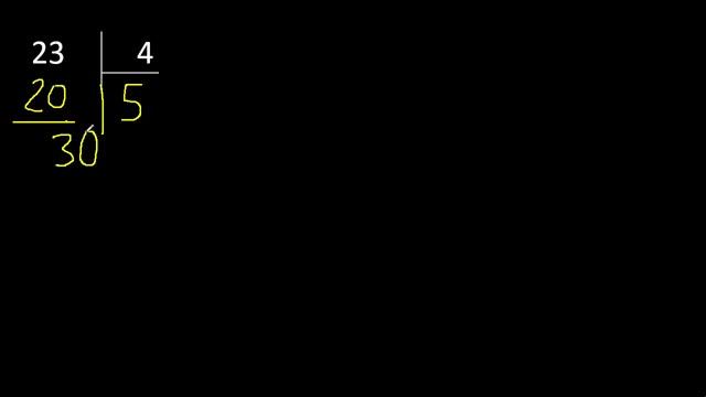 Dividir 23 entre 4 , division inexacta con resultado decimal . Como se dividen 2 numeros смотреть онлайн