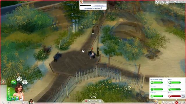 The Sims 4 Челлендж Юный бродяга # 3 - Питомцы | Runaway teen rugs to riches challenge смотреть онлайн