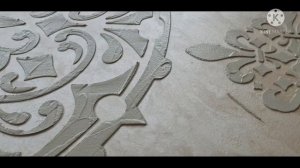 ТРАФАРЕТ Мокрый шёлк Марморино воск