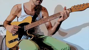 I saved the world today-Eurythmics-solo guitar arrangement