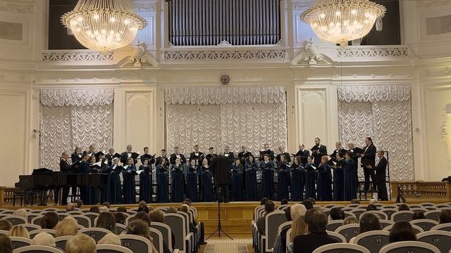 Петербургский Камерный Хор - С.Танеев "Вечер ", стихи Я.Полонского смотреть онлайн