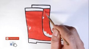 Как нарисовать САПОГИ/Учим ЦВЕТА/Рисунок-раскраска САПОЖКИ/How to draw high boots