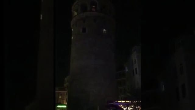 Галатская башня проекция | Galata tower projection