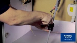 Наглядная видео инструкция по установке сенсорного смесителя GROHE Minta Touch